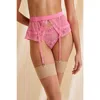 Scarlett Gasque Lorelei Suspender In Pink