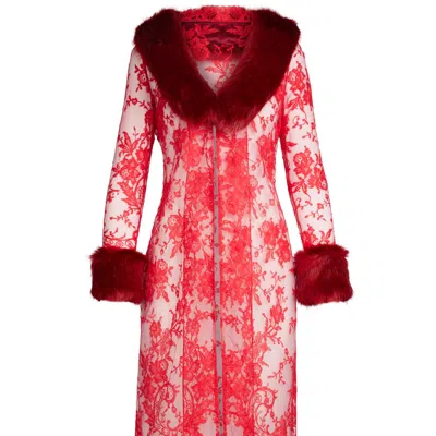 Scarlett Gasque Red Aurora Robe