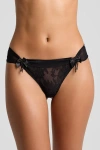 Scarlett Gasque The Dorothy Thong In Black