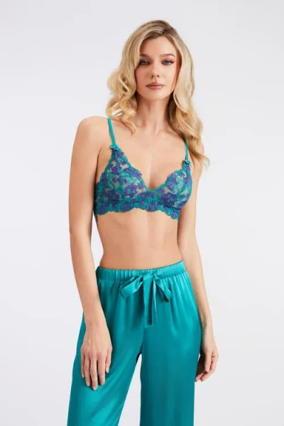 Scarlett Gasque The Enchanted Bralette In Blue