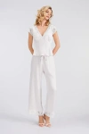 Scarlett Gasque The Jayne Pant In White