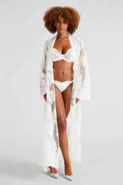 Scarlett Gasque The Promise Robe In White