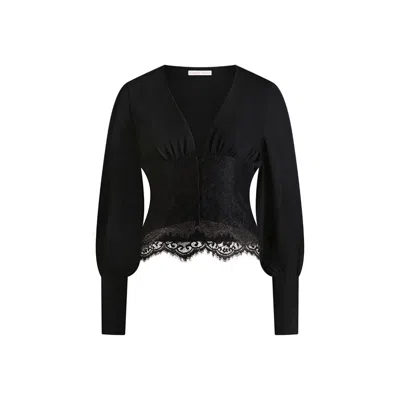 Scarlett Gasque Women's Black Angela Top