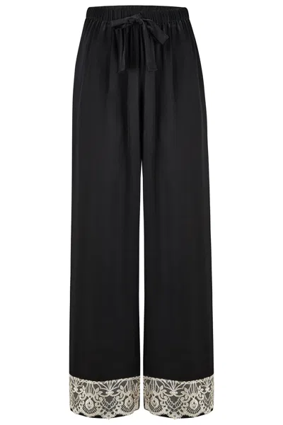 Scarlett Gasque Women's Black Marilyn Pyjama Pants