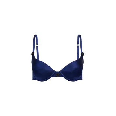 Scarlett Gasque Women's Blue Plunge Tallulah Bra - Navy