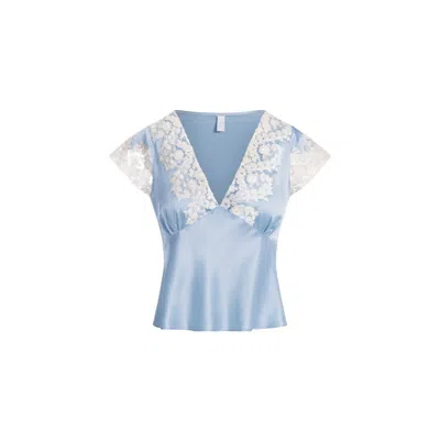 Scarlett Gasque Women's Blue  Jayne Top