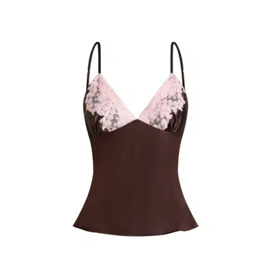 Scarlett Gasque Women's Brown Jayne Camisole