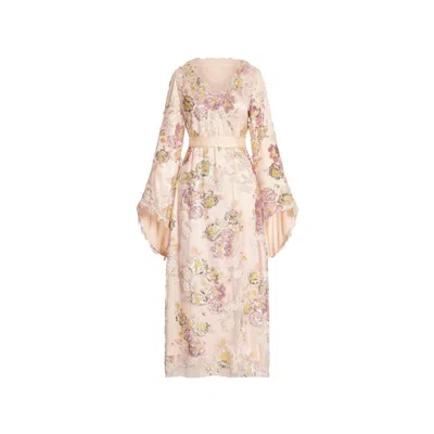 Scarlett Gasque Women's Eternal Bloom Robe In Pink