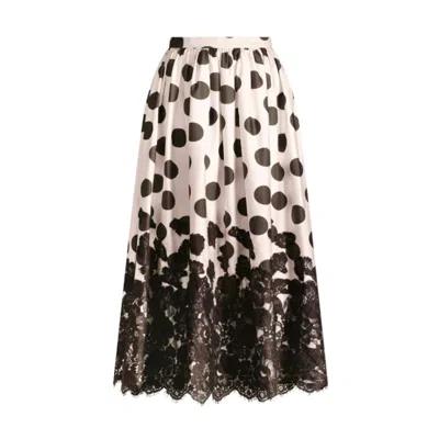 Scarlett Gasque Women's Fiorella Skirt Mauve Morn In Animal Print