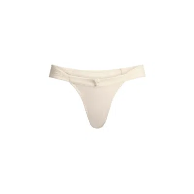Scarlett Gasque Women's Neutrals Dorothy Thong - Champagne In White