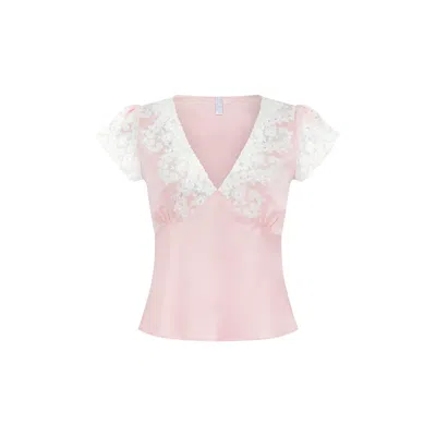 Scarlett Gasque Women's Pink Jayne Top
