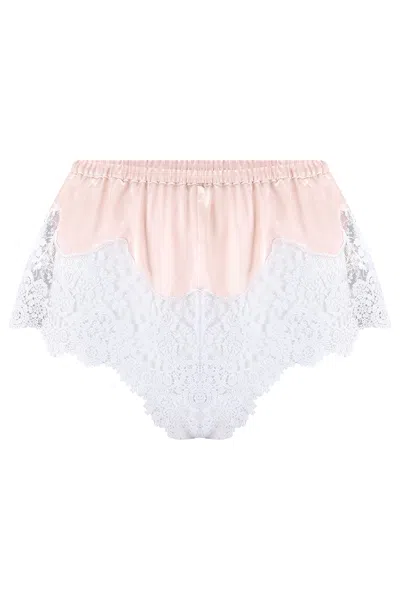 Scarlett Gasque Women's Pink / Purple The Strawberry Shortcake Silk Shorts In Pink/purple