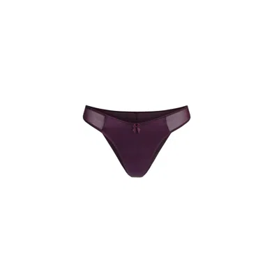 Scarlett Gasque Women's Purple Tallulah Knicker - Plum
