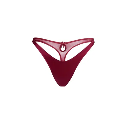 Scarlett Gasque Women's Red Cindy Thong