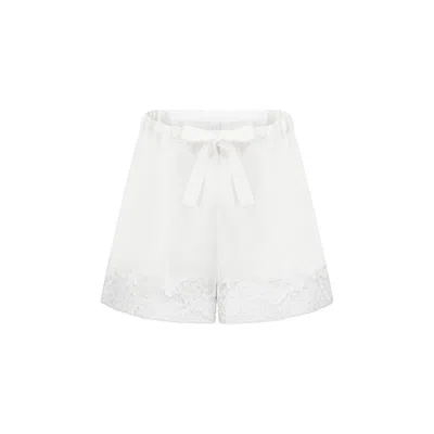 Scarlett Gasque Women's White Jayne Short