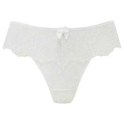 Scarlett Gasque Women's White The Lovebirds Panties