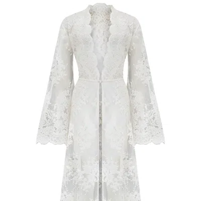 Scarlett Gasque Women's White The Promise Robe