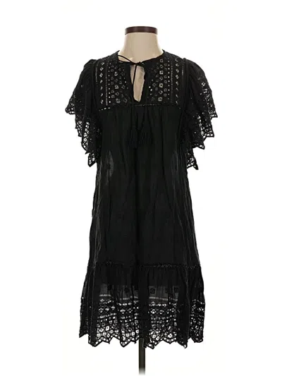Pre-owned Scarlett Poppies Casual Dress In Black