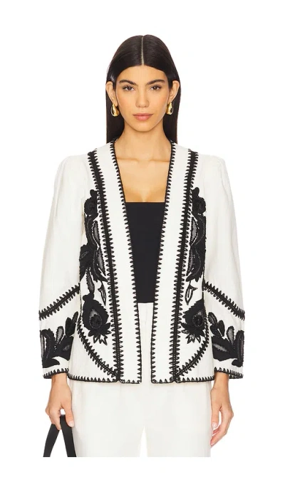 Scarlett Poppies Chalani Jacket In Vanilla
