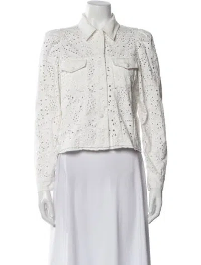 Pre-owned Scarlett Poppies Evening Jacket In White