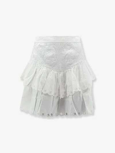 Scarlett Poppies Soneva  Angallo Lace Skirt In White