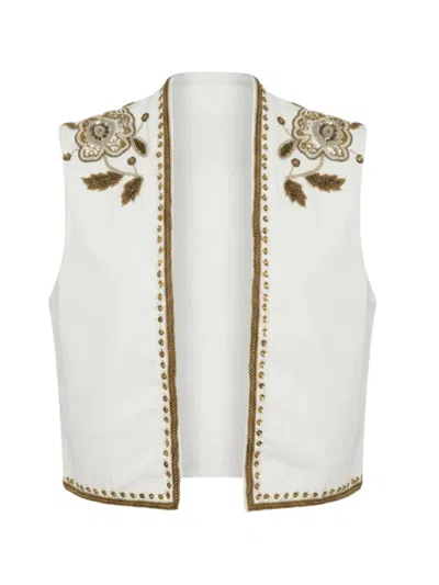Scarlett Poppies Wolverine Gilet In White