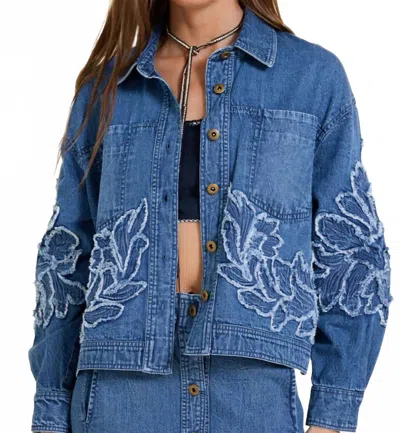 Scarlett Poppies Women's Luna Jacket In Denim Blue