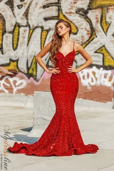 Pre-owned Scarlett Portia &  Ps21207 Evening Dress Lowest Price Guarantee Authentic In Emerald