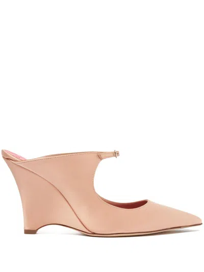 Scarosso 95mm Marta Ii Pumps In Pink