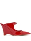 Scarosso 95mm Marta Ii Pumps In Red