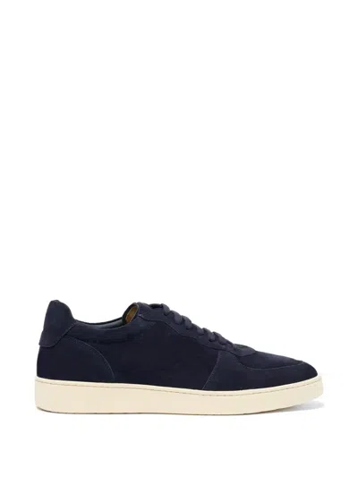 Scarosso Agostino Suede Sneakers In Blue