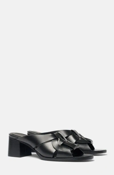 Scarosso Aida Sandals In Black