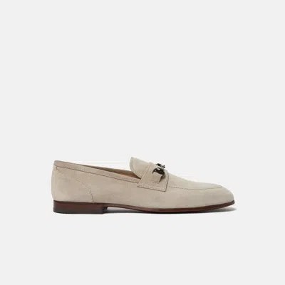 Scarosso Alessandro Loafers In Sand - Suede