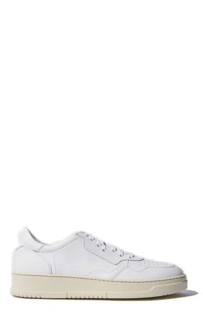 Scarosso Alex White Leather Sneakers In White - Calf