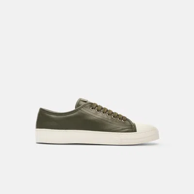 Scarosso Ambrogio Leather Sneakers In Camo - Calf Leather