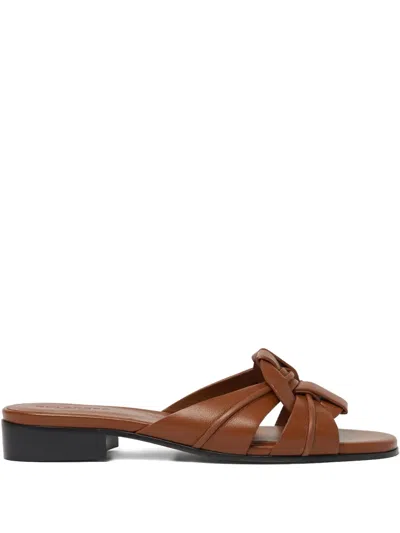 Scarosso Anna Slides In Brown