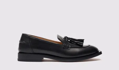 Scarosso Arianna Loafers In Black - Calf