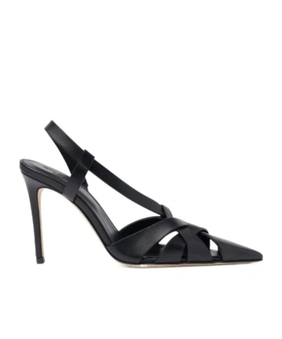 Scarosso 85mm Athena Strappy Pumps In Black