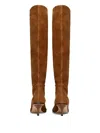 Scarosso Barbara Pointed-toe Boots In Brown