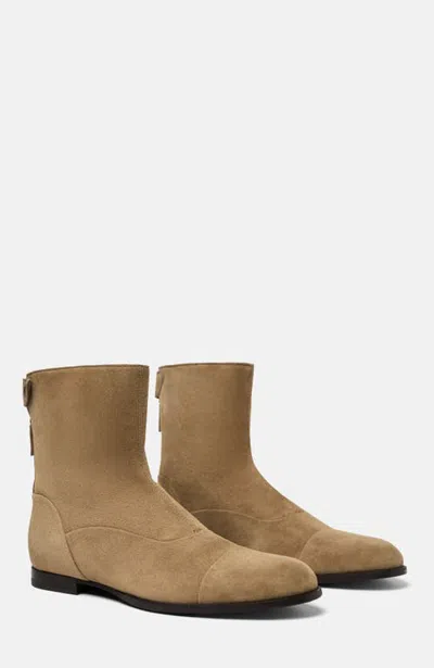 Scarosso Basil Ankle Boots In Brown