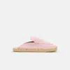 Scarosso Belen Suede Espadrilles In Pink - Suede