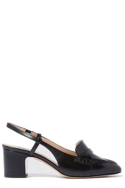 Scarosso Bianca Black - Woman High Heels Black In Black - Calf