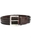 BRAIDED BUCKLED BELT