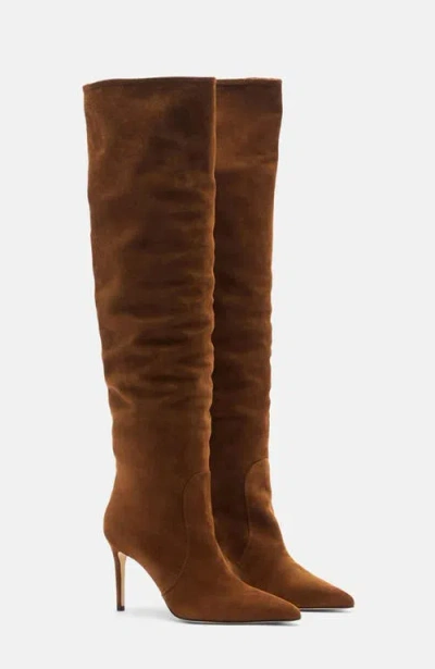 Scarosso Carra Boots In Brown