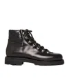 Scarosso Catherine Round-toe Lace-up Boots In Black