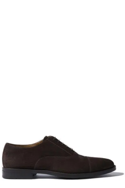 Scarosso Cesare Moro Scamosciato In Brown