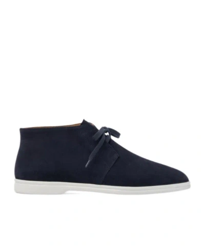 Scarosso Davide Lace-up Boots In Blue