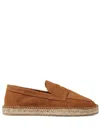 Scarosso Diego Suede Espadrilles In Brown