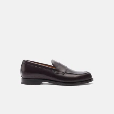 Scarosso Edward Burgundy In Burgundy - Calf