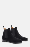 Scarosso Elena Chelsea Boots In Black - Suede